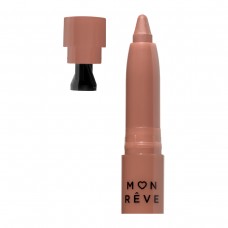 Mon Reve Lip Crayon Lasting Matte Lipstick 06 Nutmeg